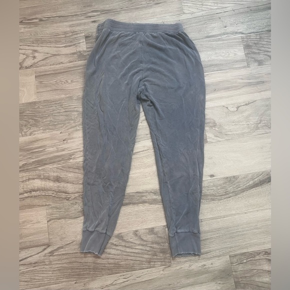 Monrow Heather Gray Jogger Pants Size Large - Picture 5 of 6